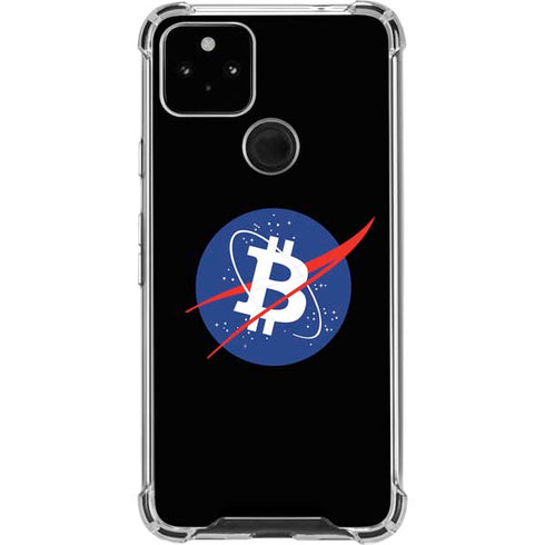 Bitcoin Logo Google Pixel 5a 5G Clear Case